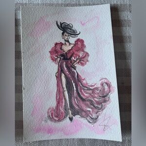 Fashion Illustration watercolor